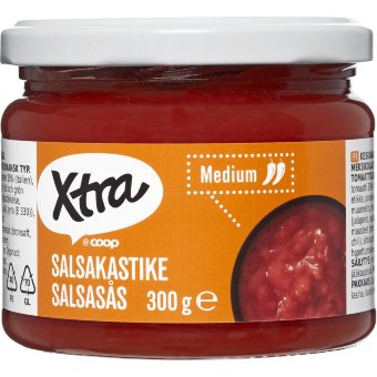 Соус сальса средней остроты X-tra 300 гр