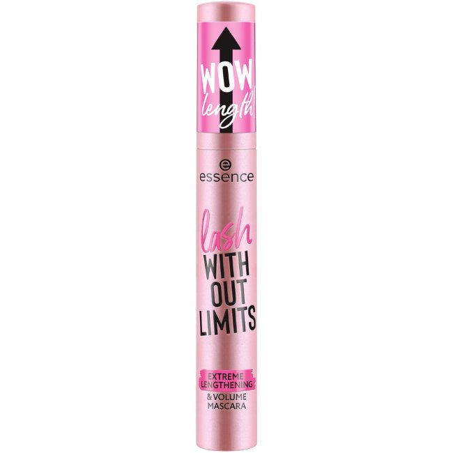 Тушь для ресниц essence lash WITHOUT LIMITS EXTREME LENGTHENING & VOLUME 01 Ultra Black 13 мл