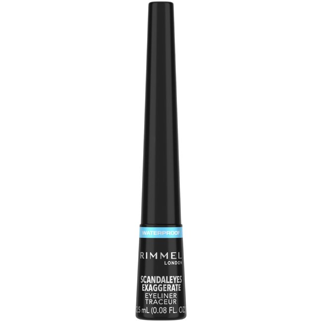 Жидкая подводка для глаз Rimmel Scandaleyes 2,5 мл водостойкая 003 черная