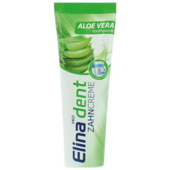 Зубная гель-паста для чувствительных зубов Elina (Aloe vera) 100 мл