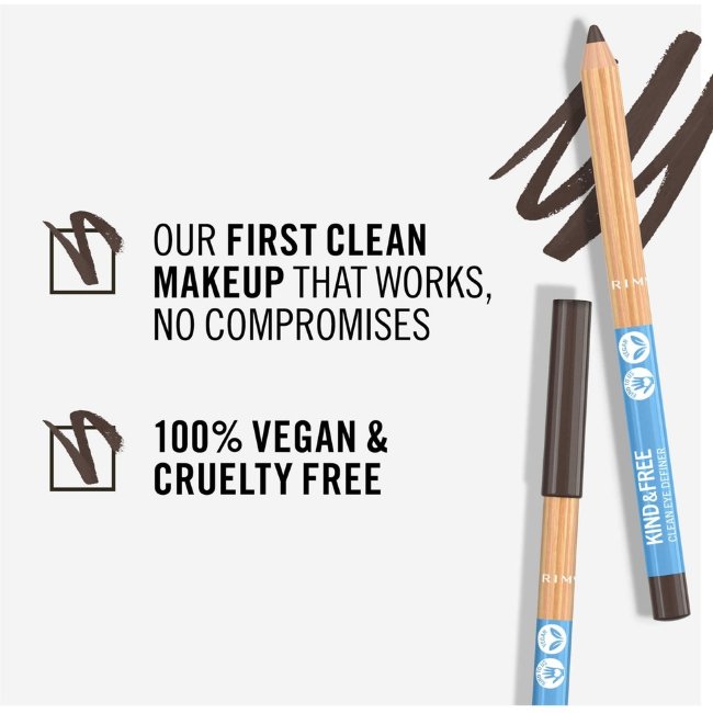 Подводка для глаз Rimmel Kind & Free Paint it Your Way 1,1 гр 002 Pecan Brown