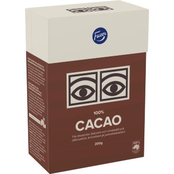Какао без сахара Fazer 200 гр Какао без сахара Fazer 200 гр
