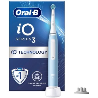 Электрическая зубная щетка Oral-B iO 3S Blue с технологией Braun