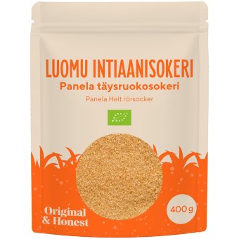 Индийский органический сахар Intiaanisokeri 400 гр