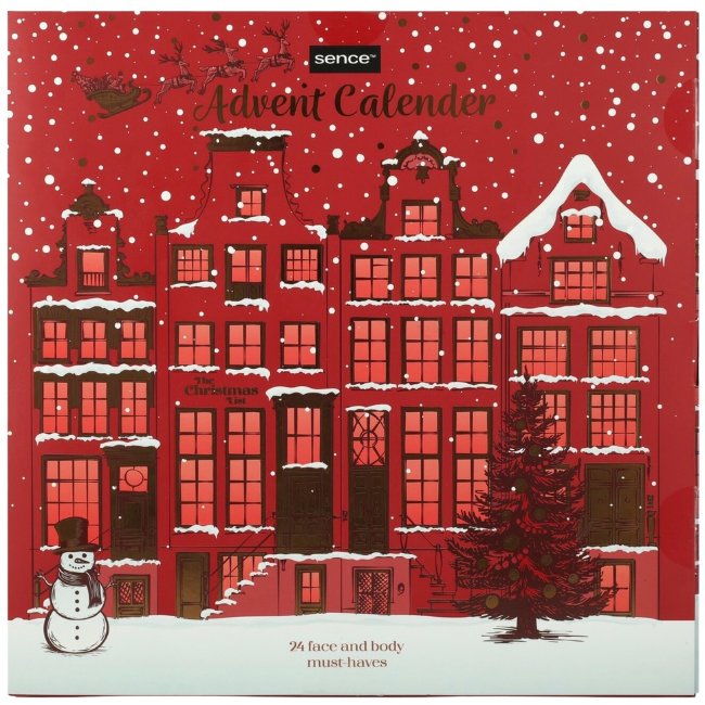 Адвент-календарь Sence Collection 24 шт Рождественский список