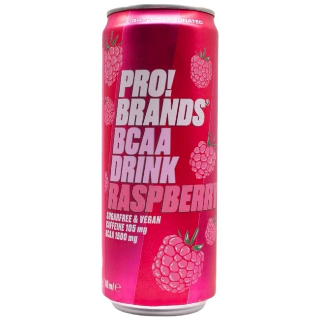 Энергетический напиток ProBrands BCAA малина 330 мл