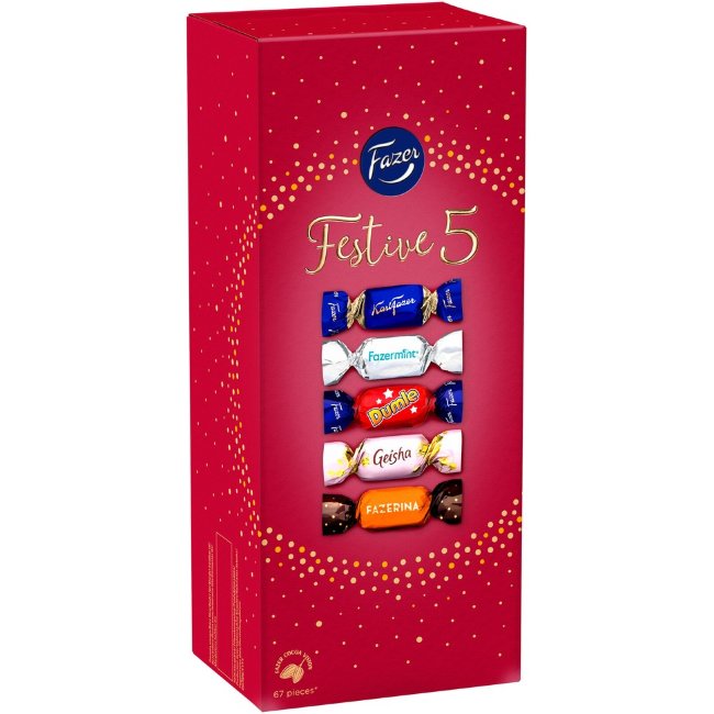 Подарочный набор шоколадных конфет Fazer Festive 500 гр