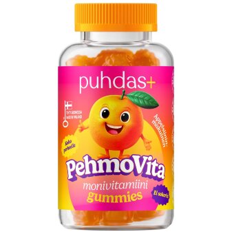 Жевательные мультивитамины Puhdas+ PehmoVita 75 шт
