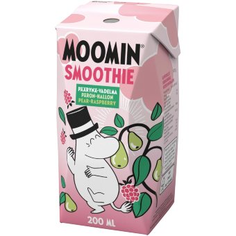 Смузи Moomin с грушей и малиной 200 мл Смузи Moomin с грушей и малиной 200 мл
