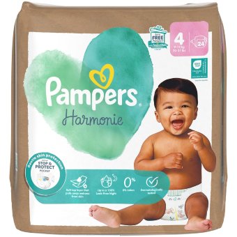 Подгузники Pampers Harmonie S4 9-14 кг 24 шт