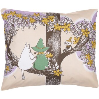 Наволочка Moomin Arabia Finland Sydänystävät 50 x 60 см GOTS