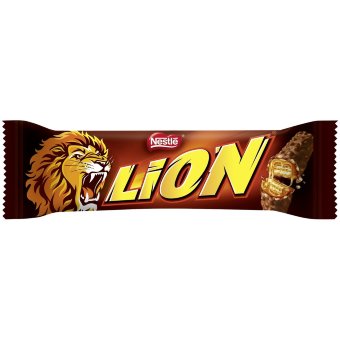 Шоколадный батончик Nestlé 42 гр Lion Шоколадный батончик Nestlé 42 гр Lion