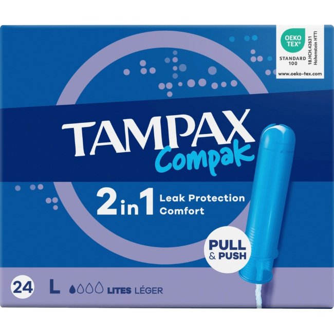Тампоны Tampax Compak Lite 24 шт
