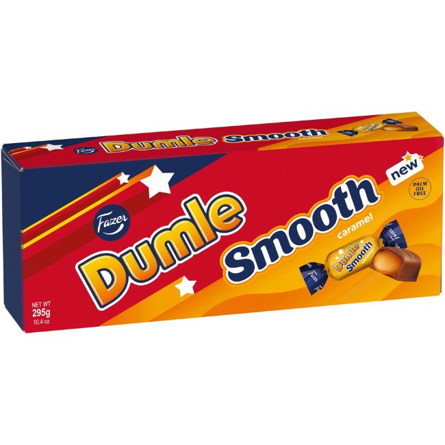 Ирис в молочном шоколаде Fazer Dumle Smooth 295 гр