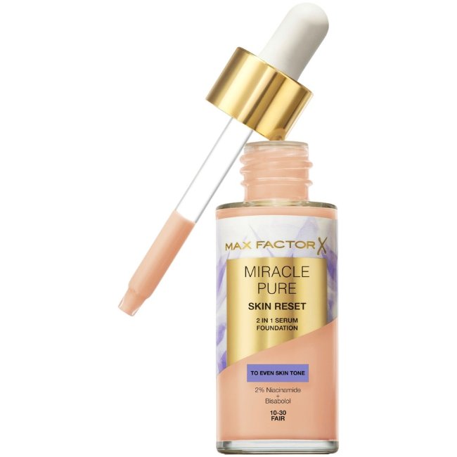 Сывороточный тональный крем Max Factor Miracle Pure 10-30 Fair 30 мл