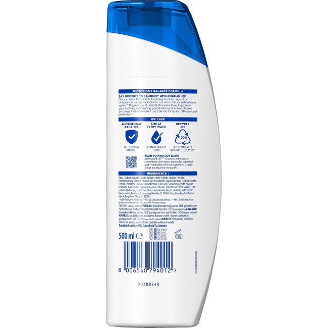 Шампунь против перхоти Яблочная свежесть Head & Shoulders 500 мл