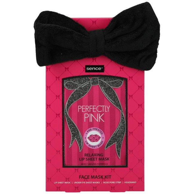 Подарочный набор Sence Collection 4 шт масок, повязка на голову Glitz And Glam Подарочный набор Sence Collection 4 шт масок, повязка на голову Glitz And Glam