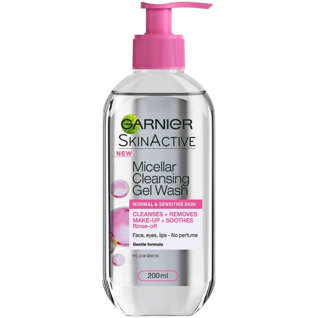 Гель мицеллярный очищающий Garnier Skin Active 200 мл
