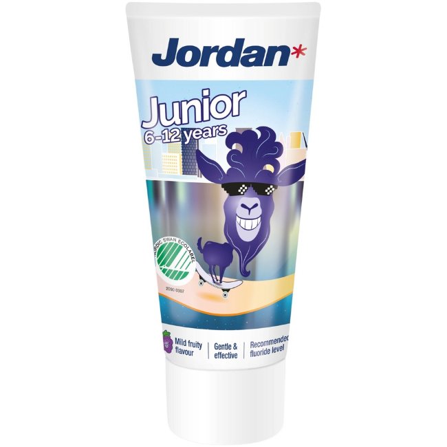 Зубная паста Jordan 6-12 junior фруктовая 50мл