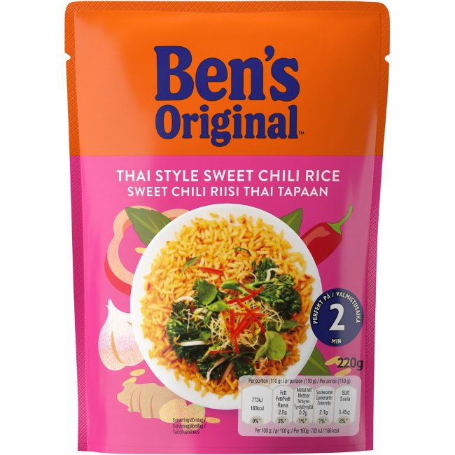 Готовый рис с тайским сладким чили Ben's Original 220 гр