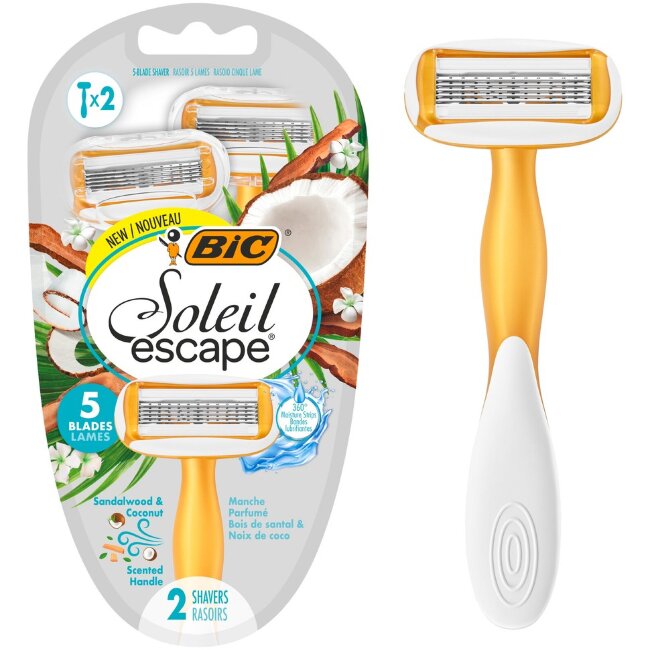 Станок для бритья BIC Soleil Escape 5 Coconut & Sandalwood Станок для бритья BIC Soleil Escape 5 Coconut & Sandalwood