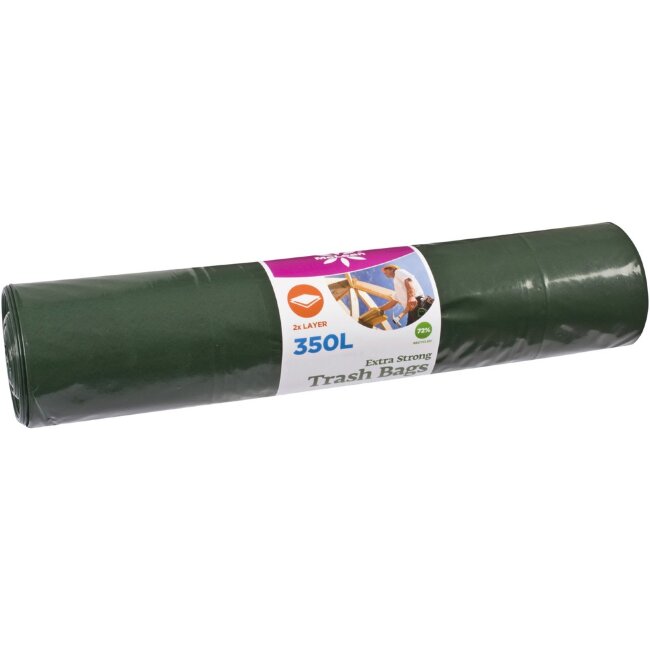 Мешки для мусора McLean Professional extra vahva зеленые 350 л, 1200x1500 мм, 5 шт Мешки для мусора McLean Professional extra vahva зеленые 350 л, 1200x1500 мм, 5 шт