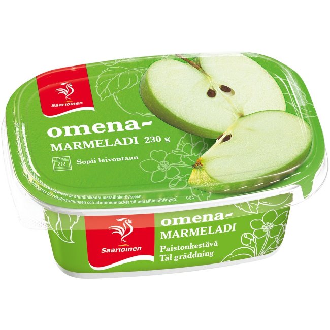 Мармелад Saarioinen яблоко 230 гр