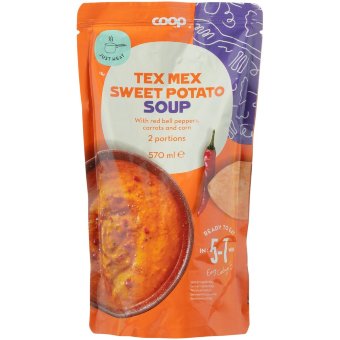 Острый бататный суп Coop texmex 570 мл