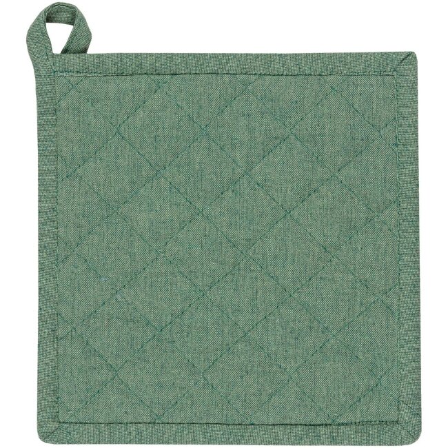 Прихватка для кухни House Every Day 22x22 см зеленая chambray