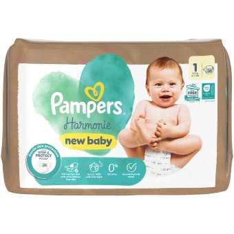 Подгузники Pampers Harmonie new baby S1 2-5 кг 35 шт Подгузники Pampers Harmonie new baby S1 2-5 кг 35 шт