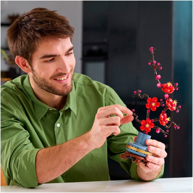Декоративное растение LEGO® Botanicals 10369 luumunkukka