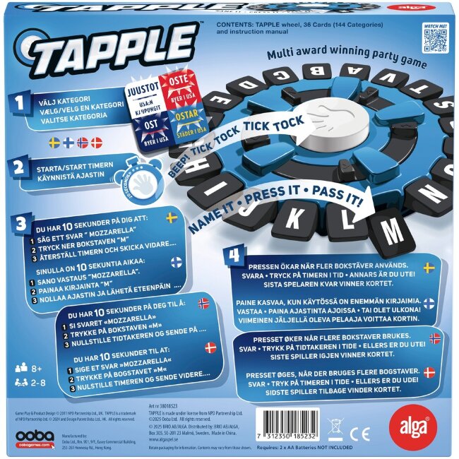Настольная игра Alga Tapple