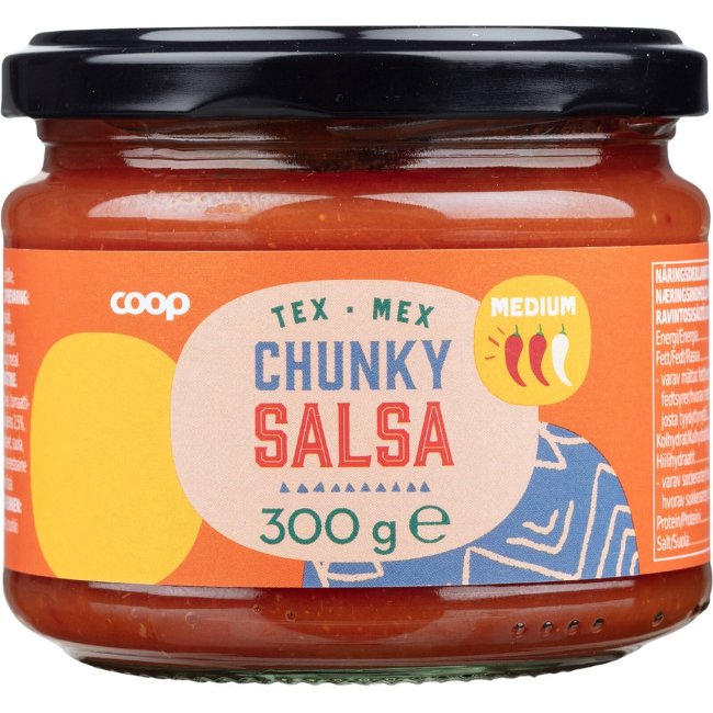 Мексиканский томатный соус средней остроты Tex Mex Coop 300 гр