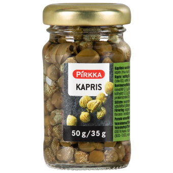 Каперсы Pirkka соленые 50/35 гр