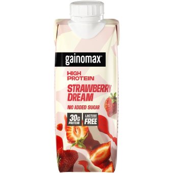 Протеиновый напиток Gainomax High Protein со вкусом клубники 250 мл