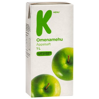 Яблочный сок (неосветлённый) K-menu 1 л Яблочный сок (неосветлённый) K-menu 1 л