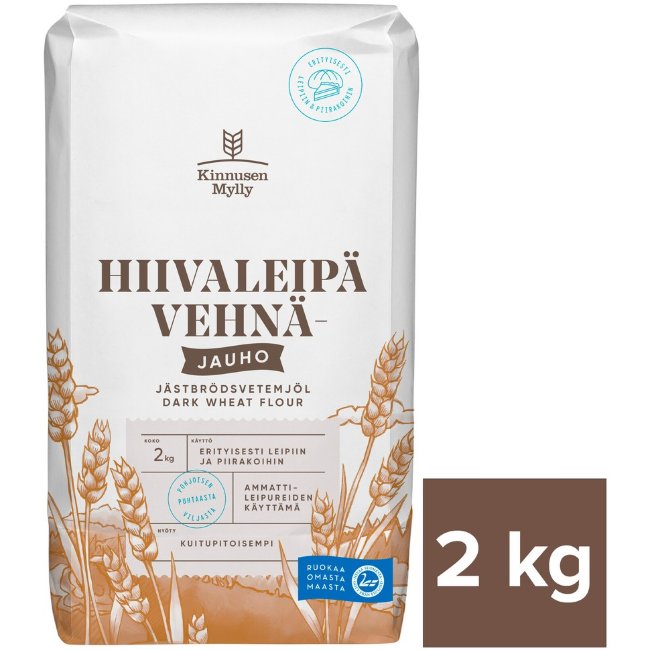 Пшеничная мука для выпечки хлеба Kinnusen Mylly 2 кг