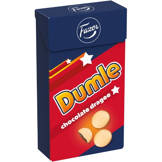Шоколадная драже Fazer Dumle 38 гр