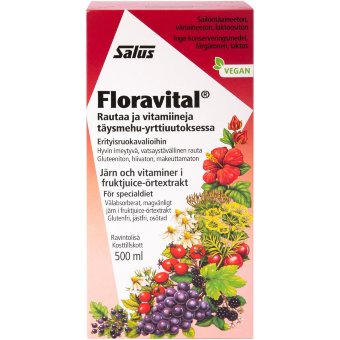 Витамины с железом SALUS FLORAVITAL 500 мл Salus Витамины с железом SALUS FLORAVITAL 500 мл Salus