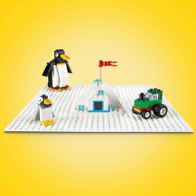 Конструктор LEGO® Classic белая строительная пластина 11026; набор для творчества для детей от 4 лет (1 деталь) Конструктор LEGO® Classic белая строительная пластина 11026; набор для творчества для детей от 4 лет (1 деталь)