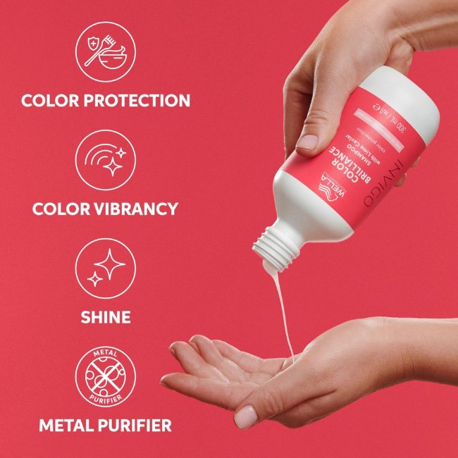 Шампунь для тонких волос Wella Professionals Invigo Color Brilliance 300 мл