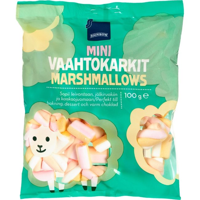 Зефир (разноцветный) Rainbow 100 гр
