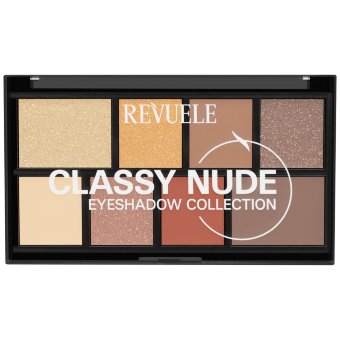 Палетка матовых теней для век Revuele Classy nude Палетка матовых теней для век Revuele Classy nude