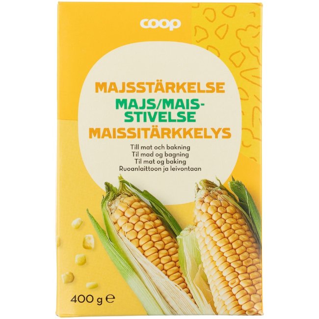 Крахмал кукурузный Coop 400 гр