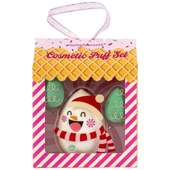 Подарочный набор Simple Pleasures, косметические спонжи 3 шт