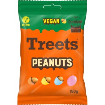 Карамель с арахисом Treets 150 гр