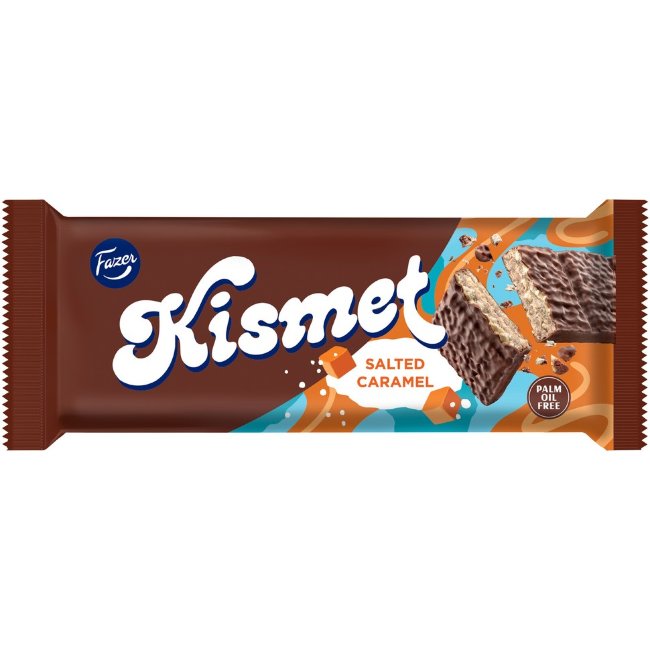 Шоколадный батончик Fazer Kismet с соленой карамелью 41 гр
