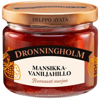 Клубничный джем с ванилью Dronningholm 280 гр