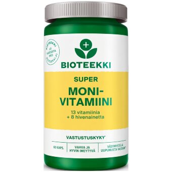 Биодобавка Bioteekki Super мультивитамины 60 капсул