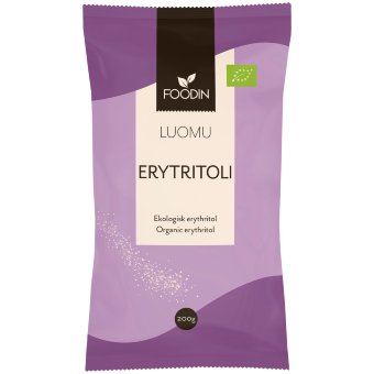 Заменитель сахара (эритритол) Foodin Erytritoli Luomu 200 гр Заменитель сахара (эритритол) Foodin Erytritoli Luomu 200 гр
